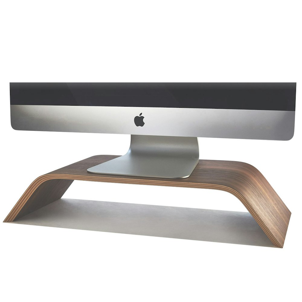 Wooden Monitor Stand Imac Riser For Desk Grovemade